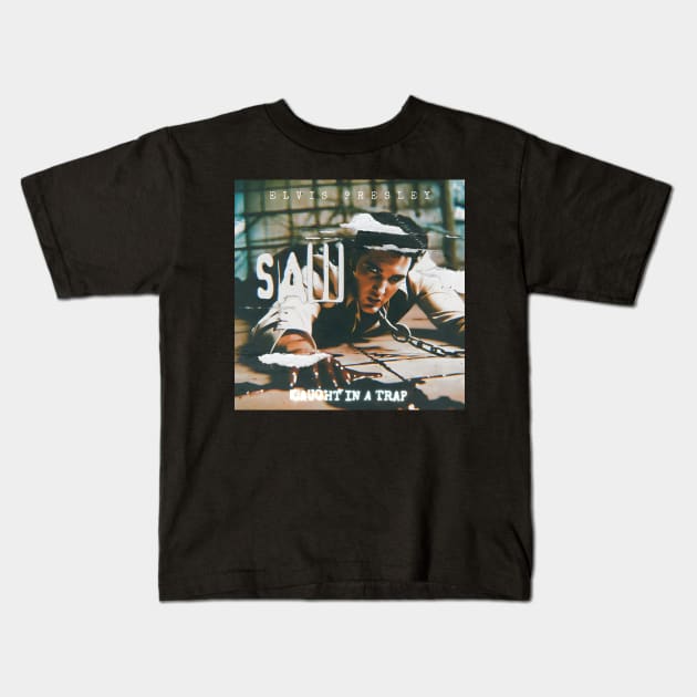 SAW: Caught In A Trap Kids T-Shirt by Aloha From El Perrito 